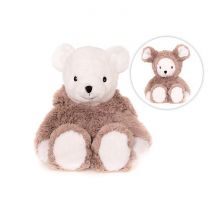 Habibi Plush Mouse Bear mit Kapuze Hülle waschbar