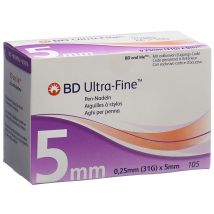 BD ULTRA-Fine aiguilles à stylos 31G 0.25x5mm