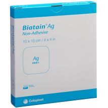 Biatain Ag Non-Adhesive 10x10cm