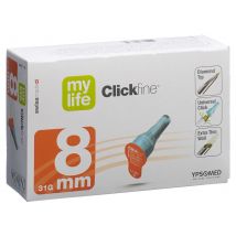 mylife Clickfine Pen Nadeln 8mm 31G