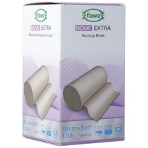 flawa Nova Extra Kurzzugbinde 10cmx5m hautfarbig