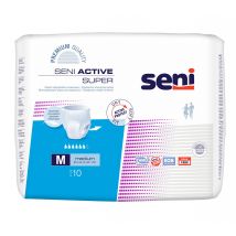 seni Active Super Pants Einweghosen M atmungsaktiv Hüftumfang 80-110cm 6 Tropfen
