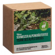 Dixa Schweizer Alpenkräutertee BIO Pyramiden Beutel M Box braun