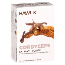 Hawlik Cordyceps Extrakt + Pulver Kapsel