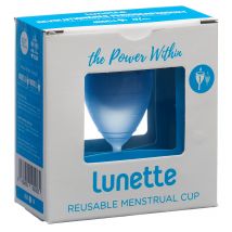 Lunette Menstruationstasse Grösse 1 blau