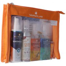 SENSOLAR Sportler Set LSF30 100ml After Sun 100ml ZeroBite 75ml Active Magnesium Spray MED Gratis Keep cool Towel