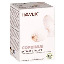 Hawlik Coprinus Extrakt und Pulver Kapsel