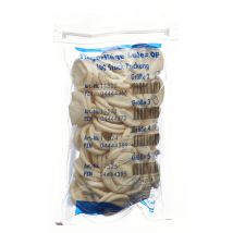 Dr. Junghans Fingerlinge Latex gerollt Grösse 5 puderfrei und unsteril