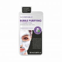 skin republic Bubble Purifying + Charcoal Face Mask Mask