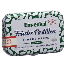 Em-eukal Frische Pastillen starke Minze zuckerfrei mit Xylit
