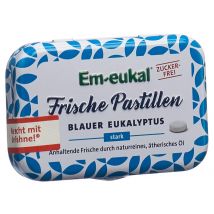 Em-eukal pastilles fraîches eucalyptus bleu sans sucre avec xylitol