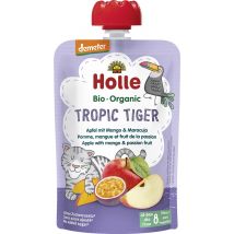 Holle Tropic Tiger - pouchy pomme mangue et fruit de la passion