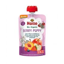 Holle Berry Puppy - Pouchy Apfel & Pfirsich mit Waldbeeren