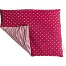 HERZZUCKER Raps-Wärmekissen 26x21cm Sternchen rot