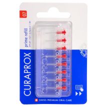 Curaprox CPS 07 prime refill Interdentalbürste rot
