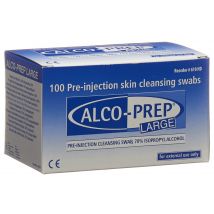ALCO-PREP Tampon de nettoyage pré-injection Grösse L