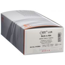WERO SWISS Lux bande fixation gaze élastique 4mx6cm blanc