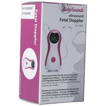 BabySounds Fetal Doppler mit LED-Digitalanzeige Herzschlag Baby mit Kopfhörer