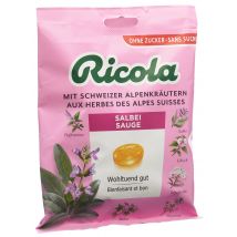 Ricola Kräuterbonbons Salbei ohne Zucker mit Stevia