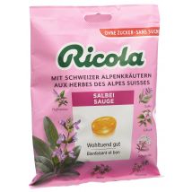 Ricola Salbei Kräuterbonbons ohne Zucker mit Stevia