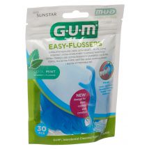 GUM Easy-Flossers Zahnseidesticks Cool Mint