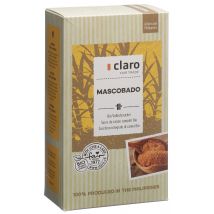 Claro Mascobado Vollrohrzucker Bio