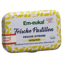 Em-eukal Frische Pastillen frische Zitronen zuckerfrei mit Xylit