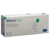 Rhena Star Elastische Binde 8cmx5m hautfarbig offen