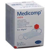 Medicomp Extra 6 fach S30 5x5cm steril