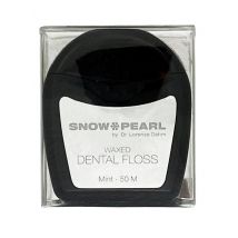 SNOW PEARL Zahnseide 50m gewachst Minze