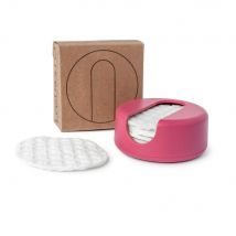 LastRound Display Wiederverwendbare Wattepads rot 6 Stück