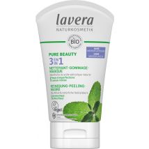 lavera 3in1 Reinigung Peeling Maske pure beauty