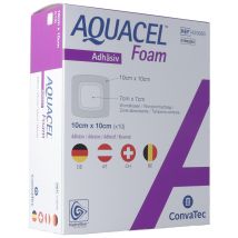 AQUACEL Foam adhäsiv 10x10cm