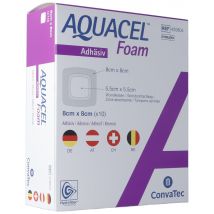 AQUACEL Foam adhäsiv 8x8cm