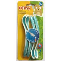 Nûby Breilöffel wärmesensitiv Soft Sensitive Flex gewölbt