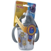 Nûby Flip-It aus TRITAN Twin Handle Trinkhalmflasche 240ml