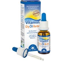Dr. Jacob's Vitamin D3 Öl forte 2000 IE hochdosiert