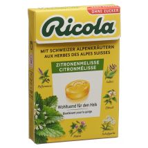 Ricola Kräuterbonbons Zitronenmelisse ohne Zucker mit Stevia