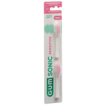 GUM Sonic Sensitive têtes recharge blanc