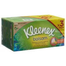 Kleenex Balsam Taschentücher Box Trio