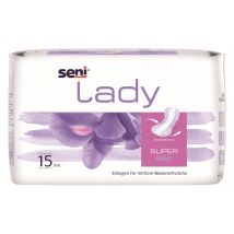 seni Lady Super Einlage atmungsaktive anatomische 18x37cm 5 Tropfen
