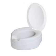 HERDEGEN Toiletten-Sitzerhöhung 11cm soft mit Deckel Sitz gepolstert