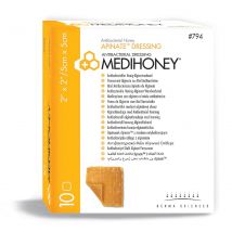 MEDIHONEY Antibacterial Apinate Dressing 10x10cm