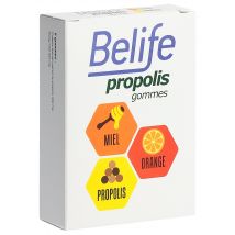 Belife gommes Propolis Honig-Orange