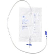 flexicare Urinbeutel 2l 100cm Ablauf Rücklaufventil unsteril