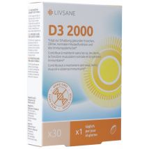 LIVSANE Vitamin D3 2000 Weichkaps