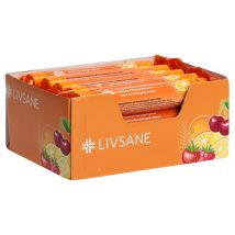 LIVSANE présentoir sucre de raisin goût orange 15x17 pièces