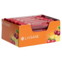 LIVSANE présentoir sucre de raisin goût griotte 15x17 pièces