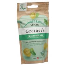 Grethers Fresh Breath Minze Salbei Pastillen vegan