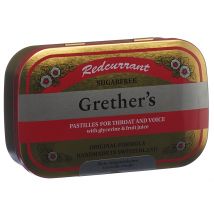 Grethers Redcurrant Vitamin C Pastillen ohne Zucker